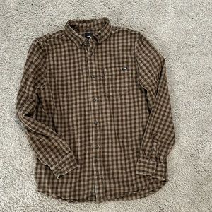 Vans Flannel Long Sleeve Button Down